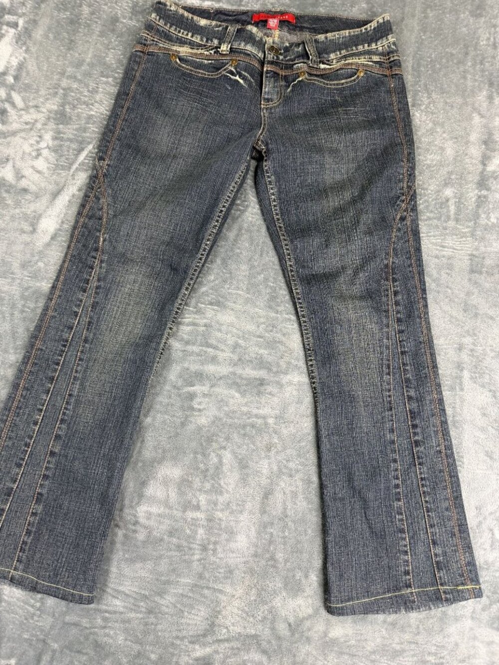 Armor Jeans Womens Size 11/12 Mid Rise Bootcut Denim
